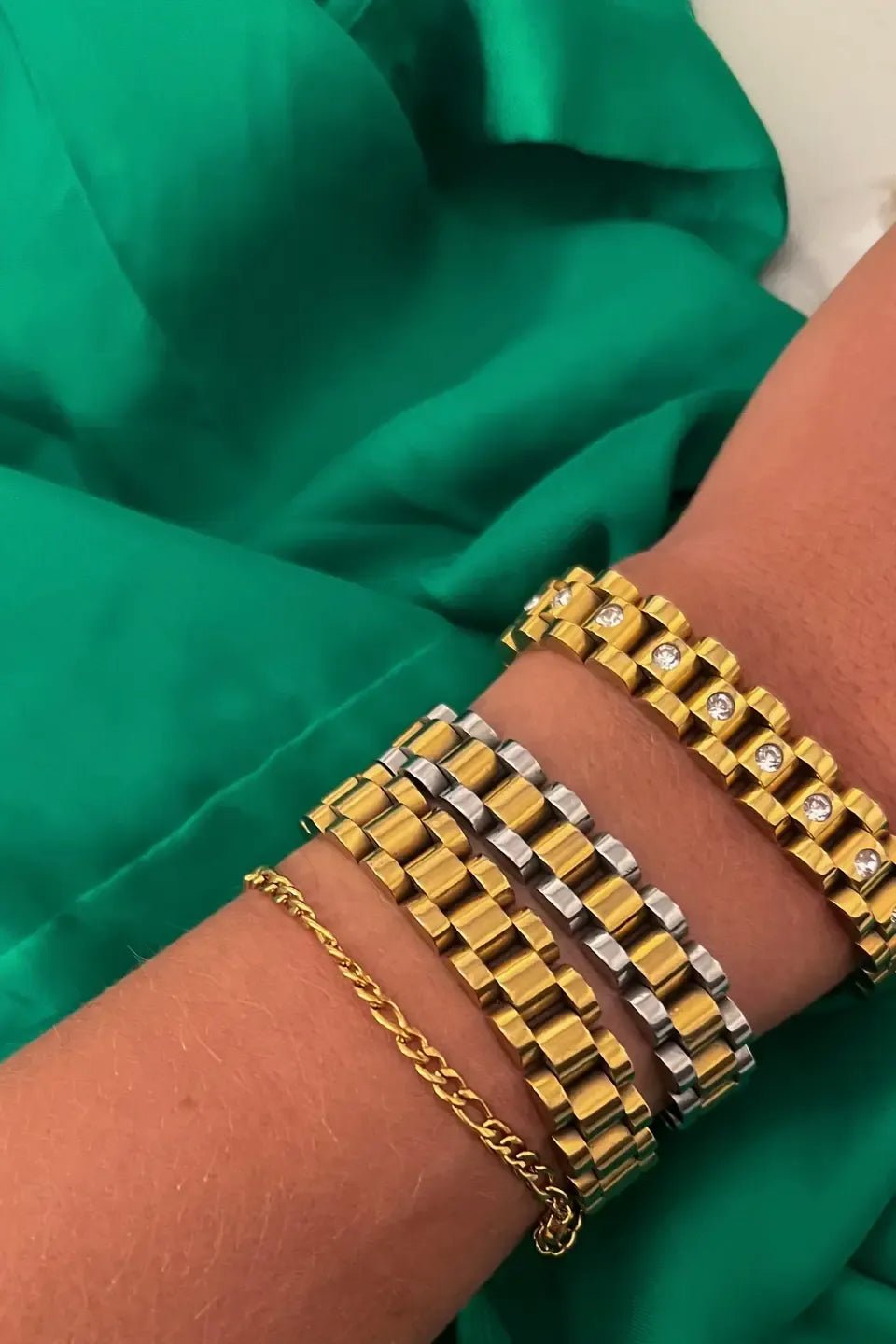 The Chain Watch Band Bracelet | Swank Boutique