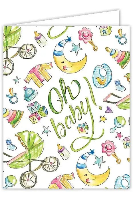 Oh Baby! Greeting Card | Swank Boutique