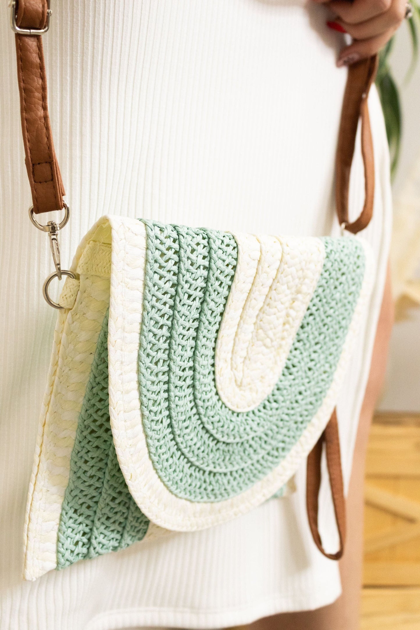 Straw Clutch | Swank Boutique
