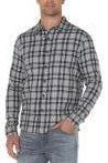 Woven Button Up Shirt w/ Bias Yoke | Swank Boutique