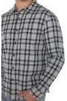 Woven Button Up Shirt w/ Bias Yoke | Swank Boutique