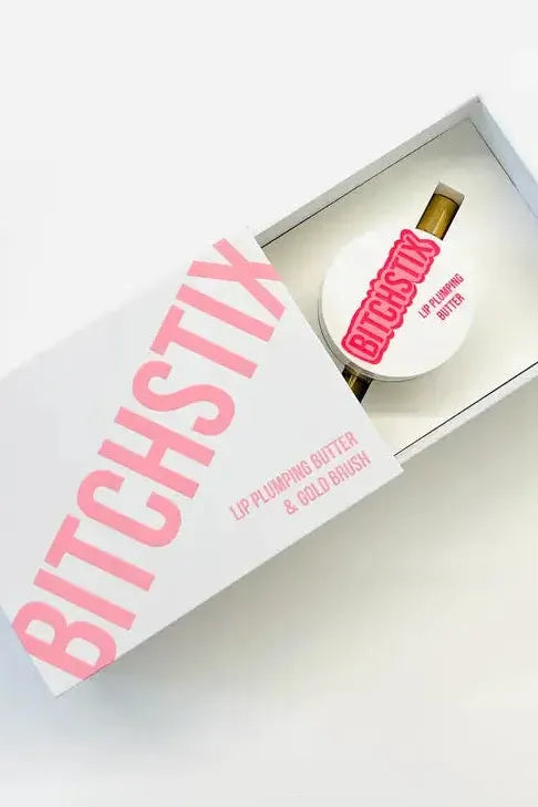 BITCHSTIX Lip Plumping Butter & Gold Brush | Swank Boutique