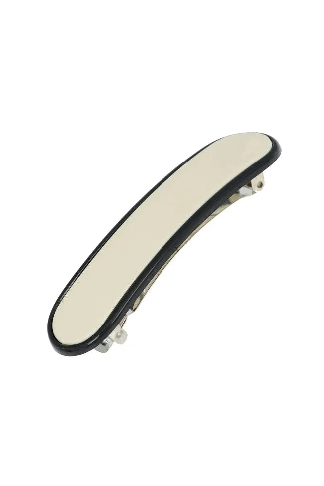 Maybell Barrette - Black/Ivory