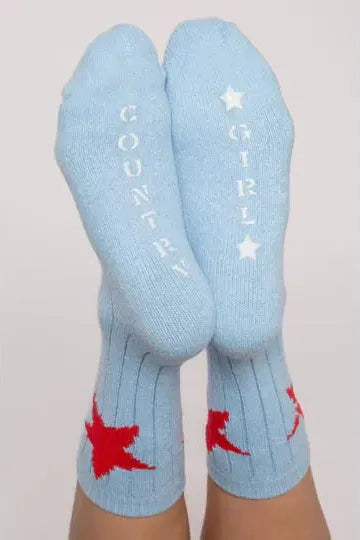 Fun Socks - Tranquil - Blue | Swank Boutique