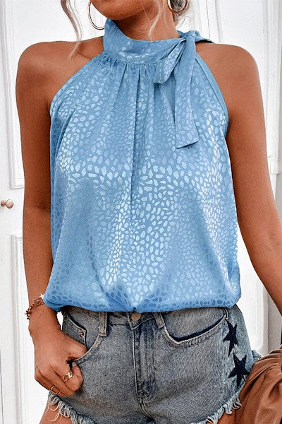 Gentry Blue Halter