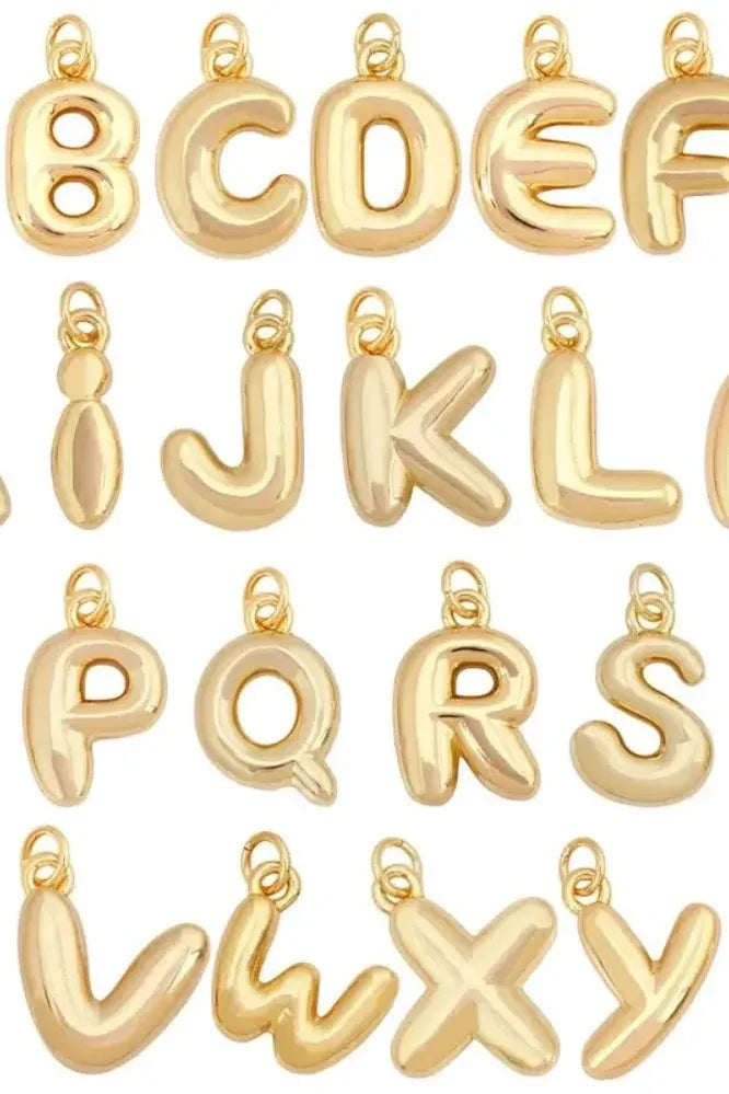 Bubble Letters A-Z | Swank Boutique