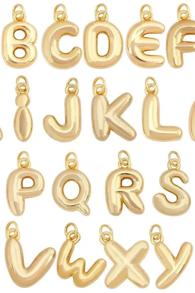 Bubble Letters A-Z | Swank Boutique