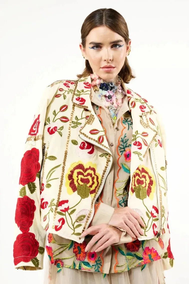 Carmen Embroidered Jacket | Swank Boutique