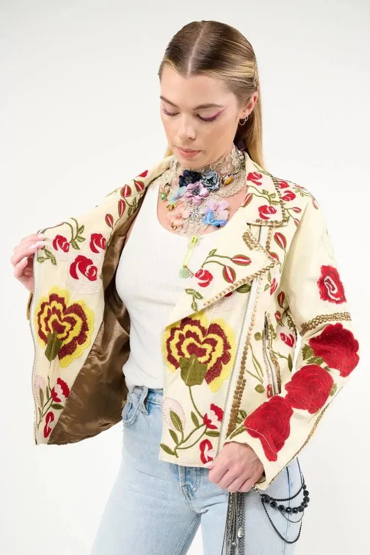 Carmen Embroidered Jacket | Swank Boutique