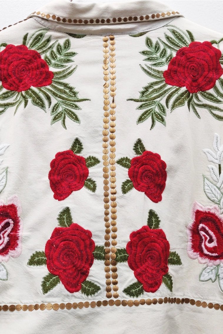 Carmen Embroidered Jacket | Swank Boutique