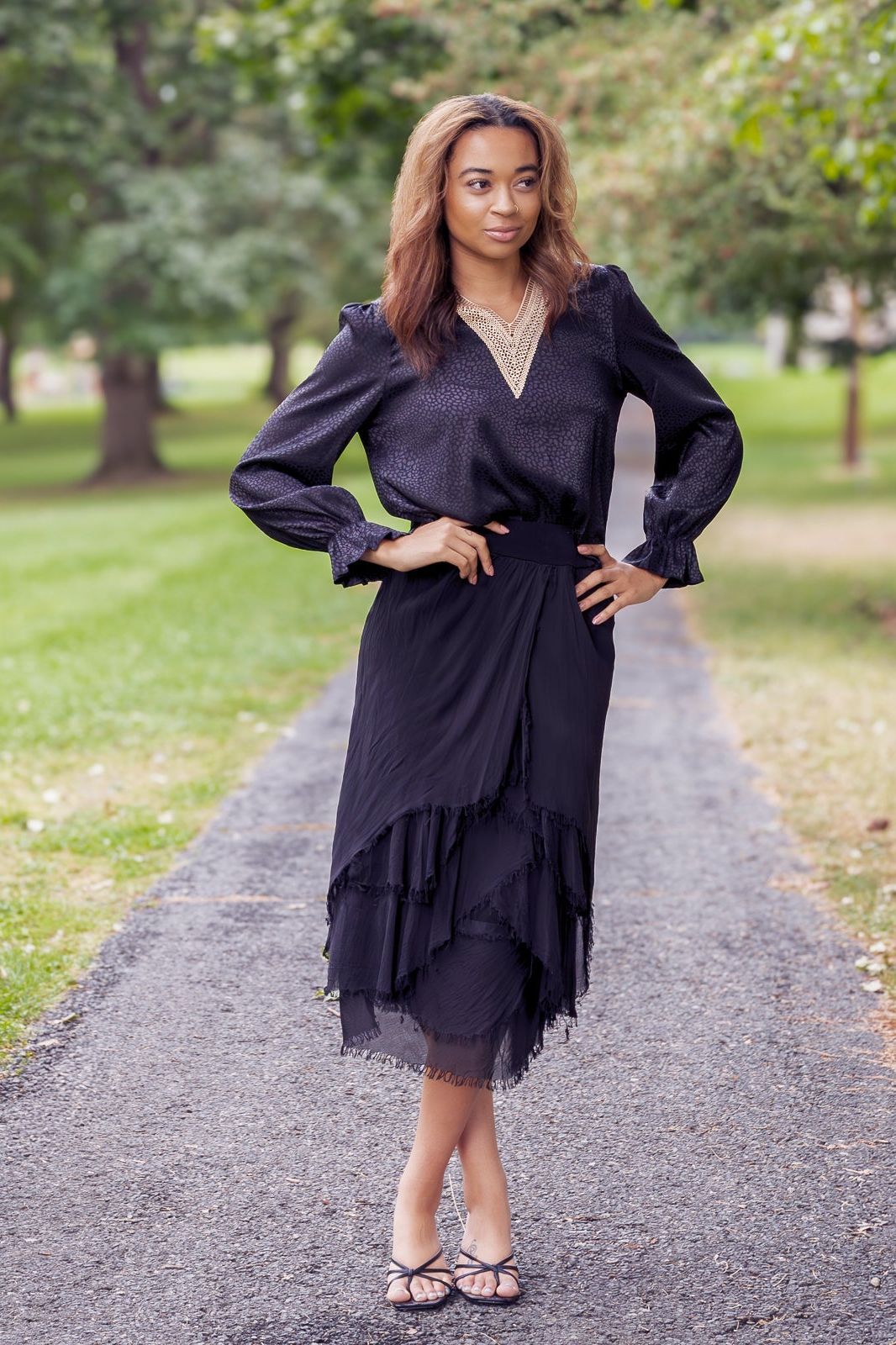Cheetah Blouse | Swank Boutique