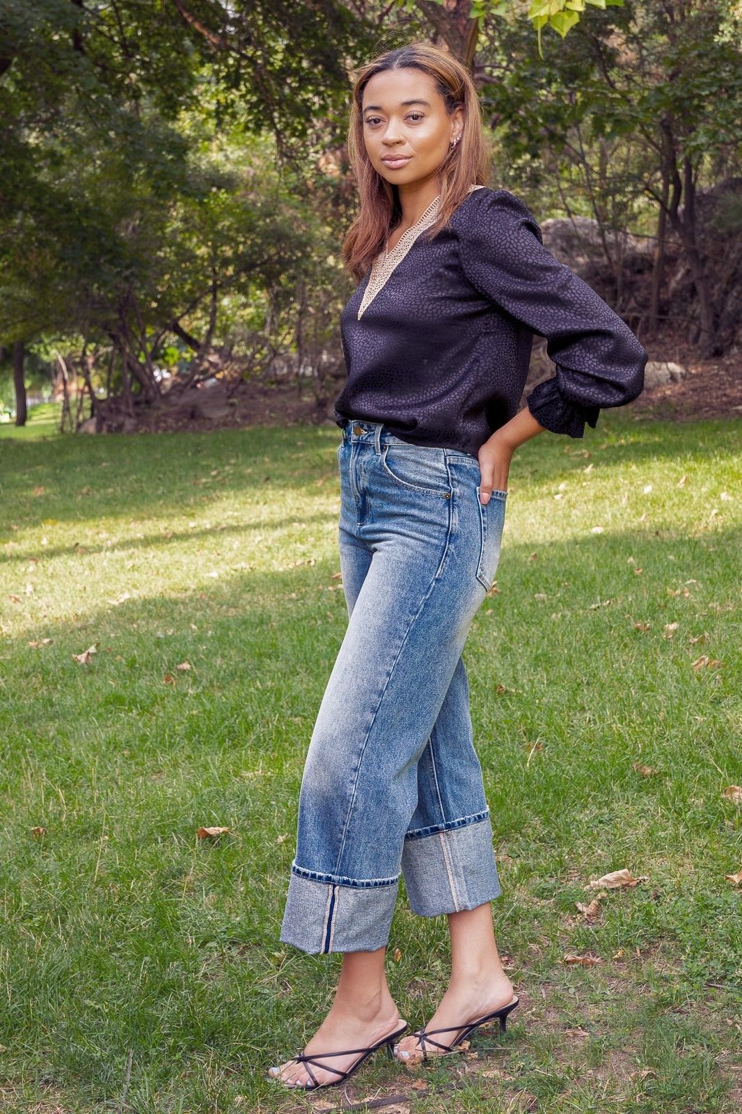 Cheetah Blouse | Swank Boutique