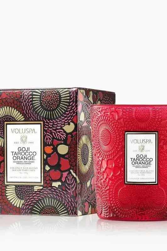 Goji Tarocco Orange - Classic Candle | Swank Boutique