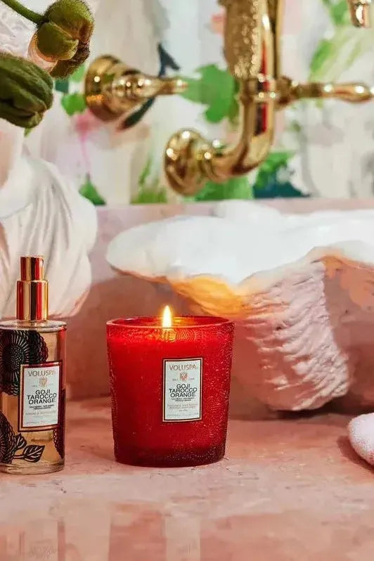 Goji Tarocco Orange - Classic Candle | Swank Boutique