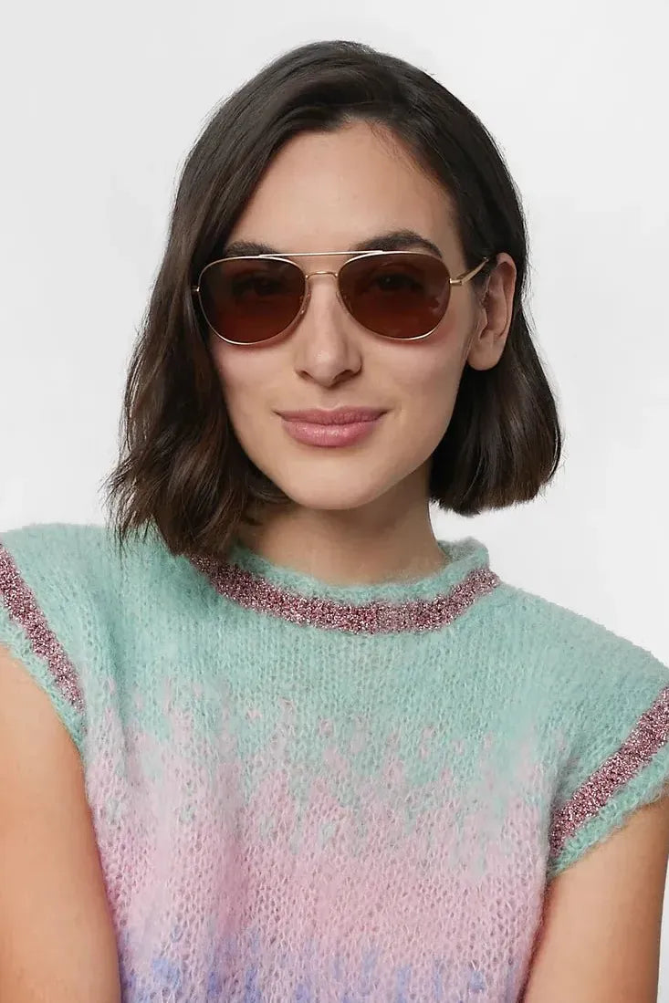 Cooper Sunglasses - Gold (Copy) | Swank Boutique