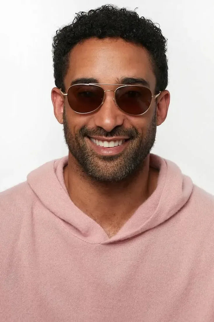 Cooper Sunglasses - Gold (Copy) | Swank Boutique
