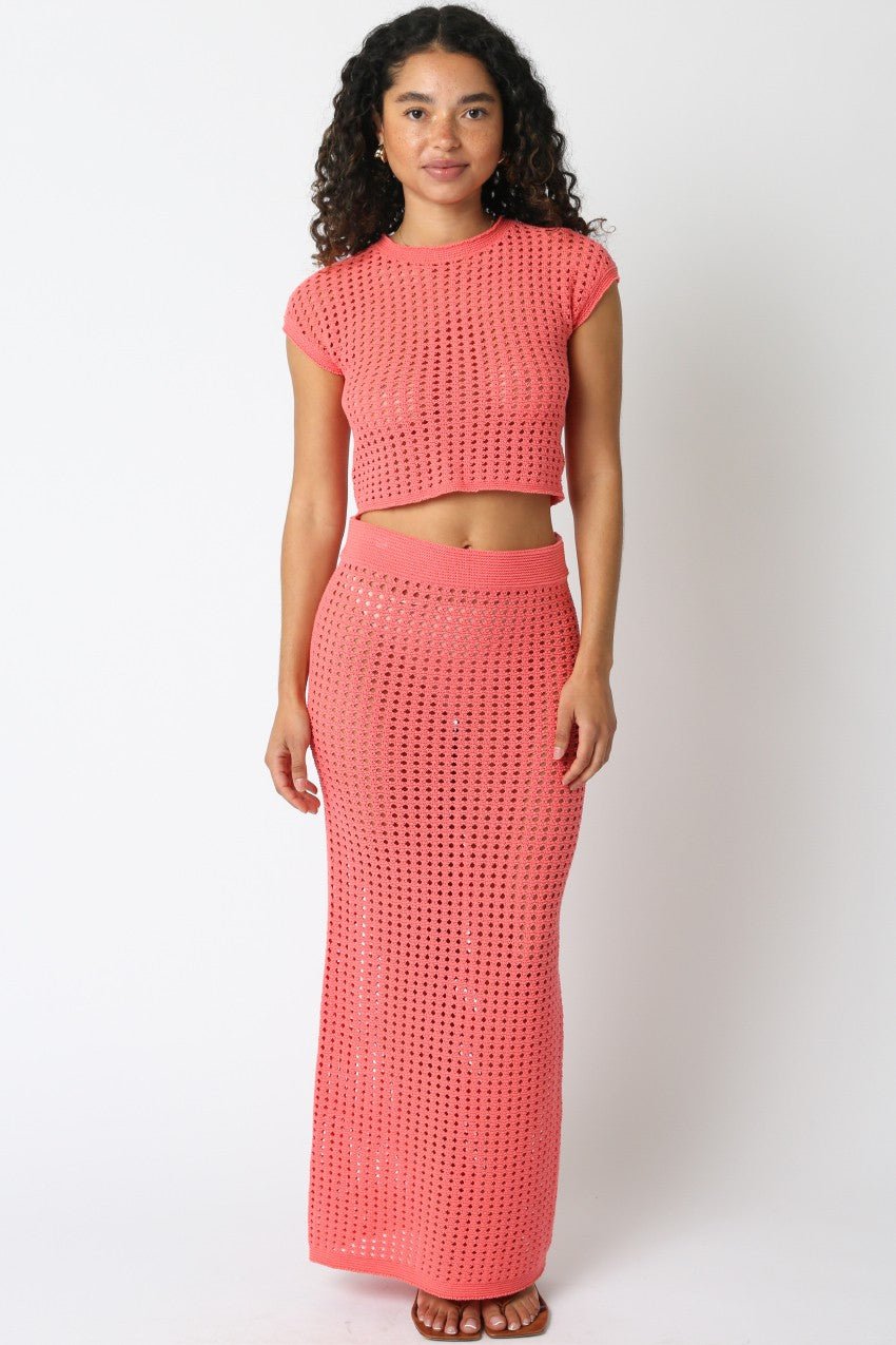 Easy Breezy Top Coral | Swank Boutique