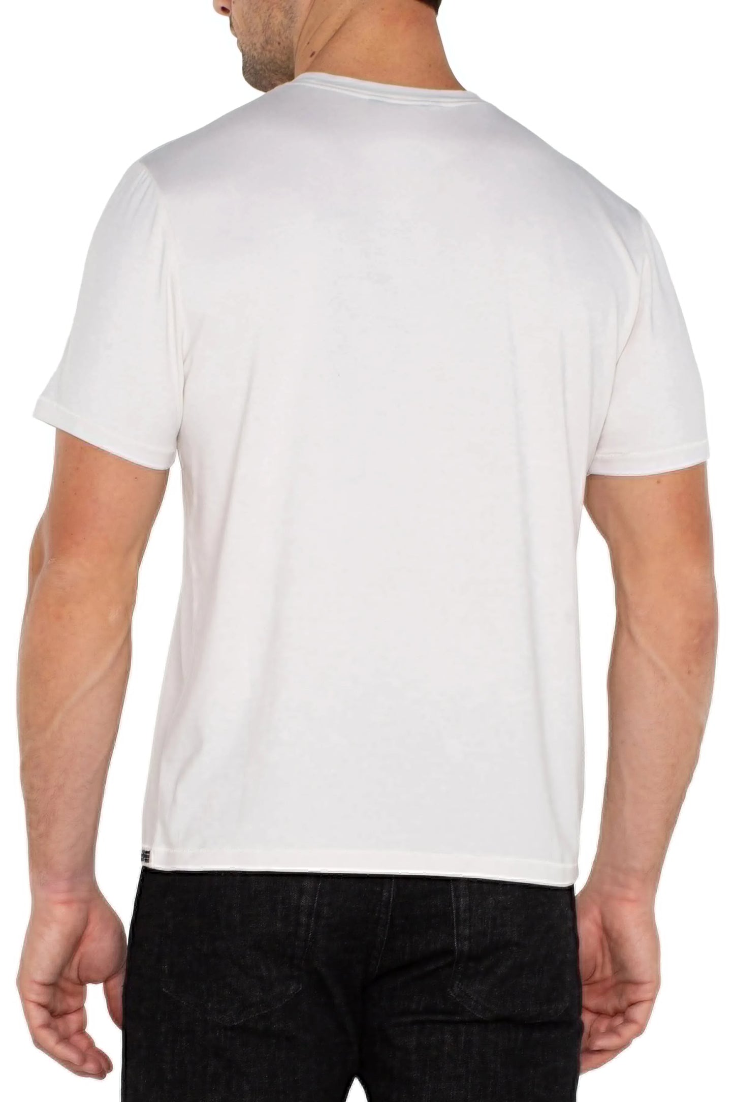 Men's Cream Crew Neck | Swank Boutique