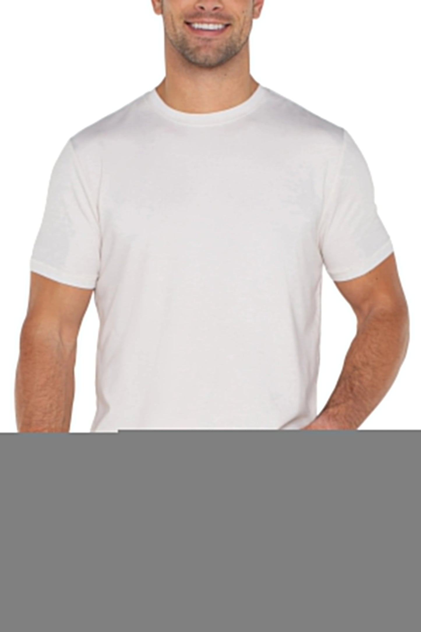 Men's Cream Crew Neck | Swank Boutique
