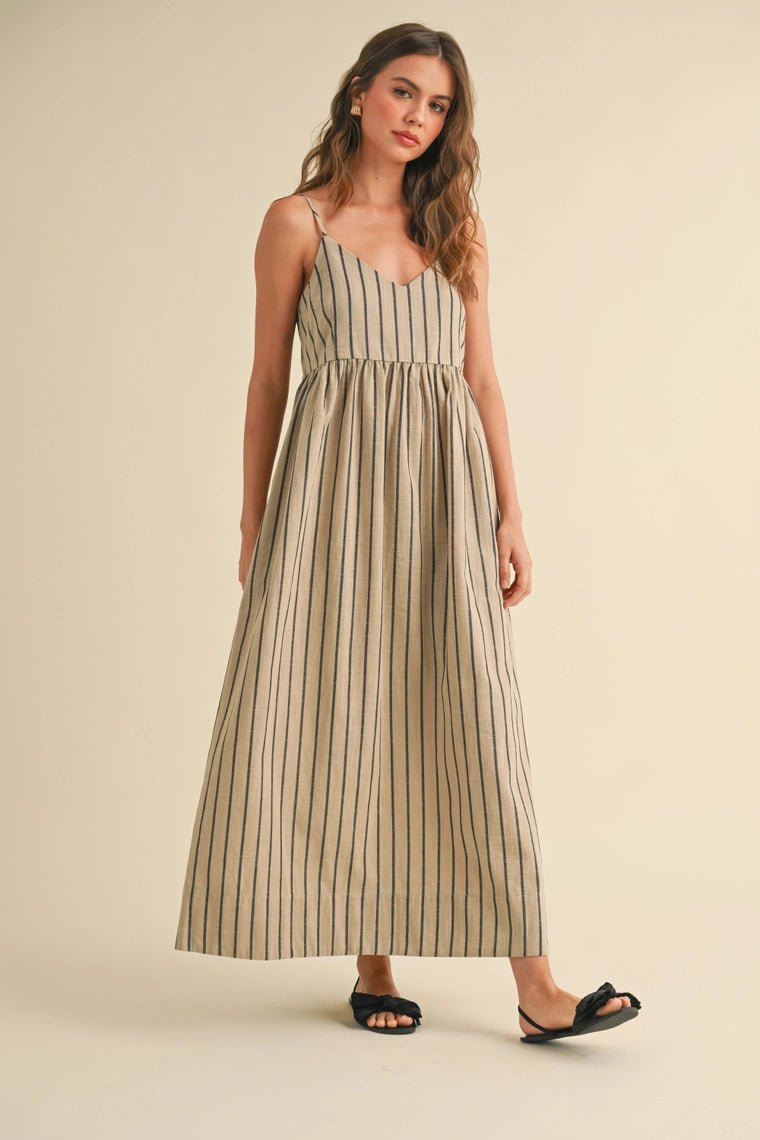 Exquisite Stripe Dress | Swank Boutique