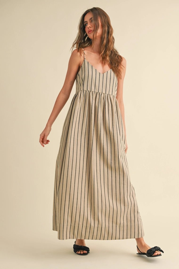 Exquisite Stripe Dress | Swank Boutique