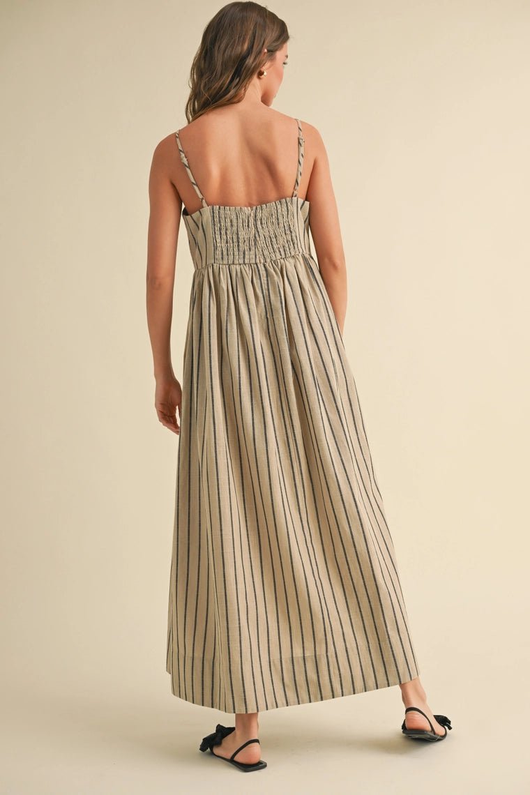Exquisite Stripe Dress | Swank Boutique