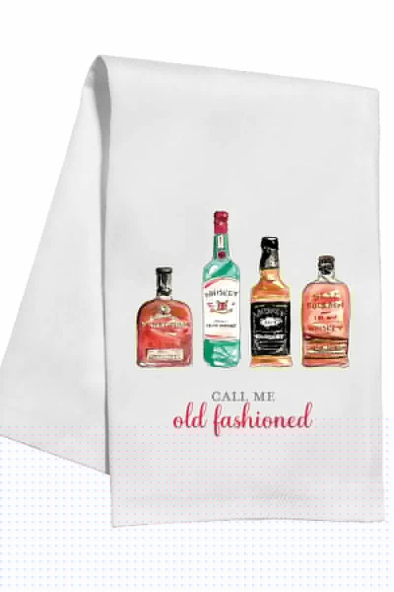 Call Me Old Fashioned Kitchen Towel | Swank Boutique