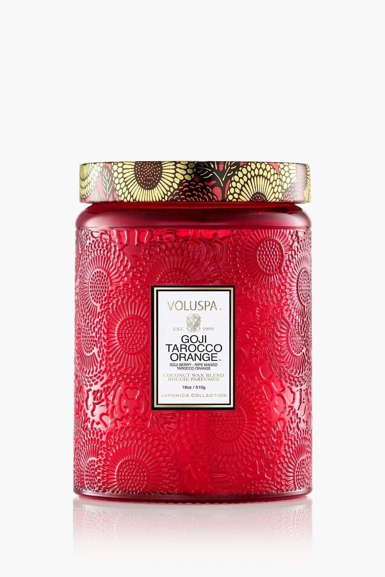 Goji Tarocco Orange - Large Candle | Swank Boutique