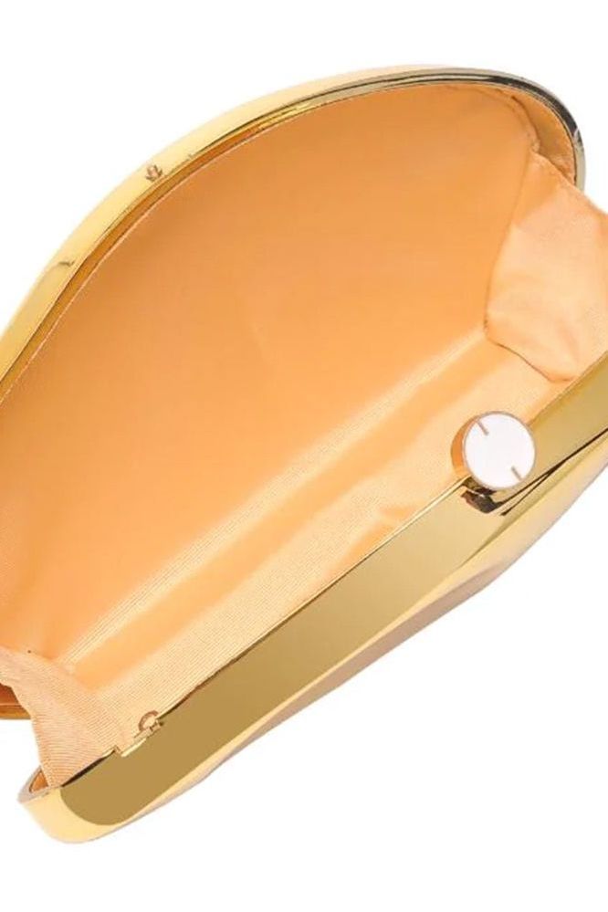 Gold Evening Bag | Swank Boutique