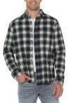 Woven Shirt w/ Button Collar | Swank Boutique