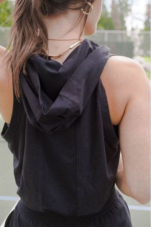 Hoodie Tank | Swank Boutique