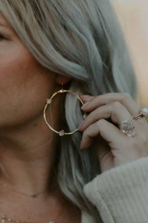 Copy of Spiny Osyter Threader Earrings | Swank Boutique