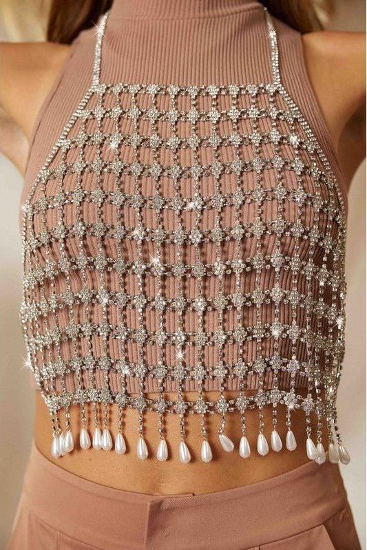 Glitter Cami Top | Swank Boutique