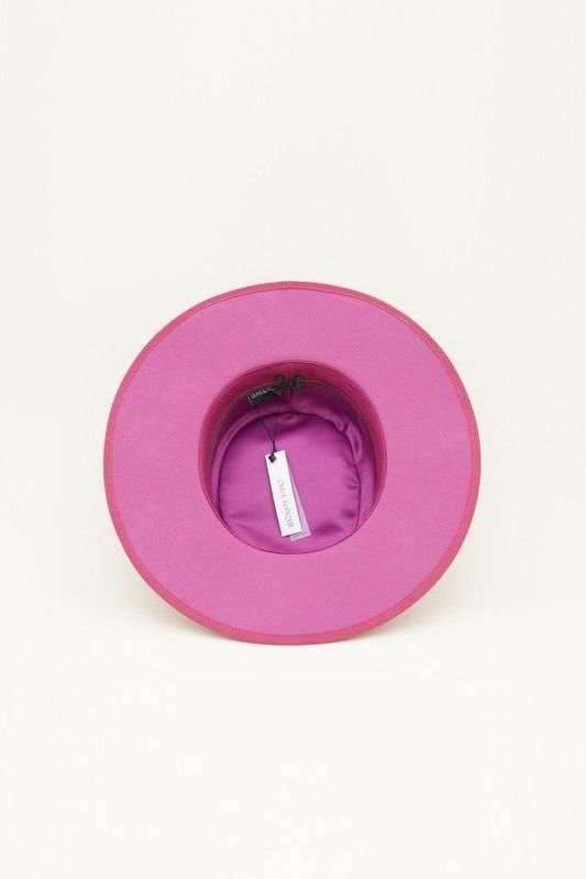 Dahlia Pink Gambler Hat | Swank Boutique