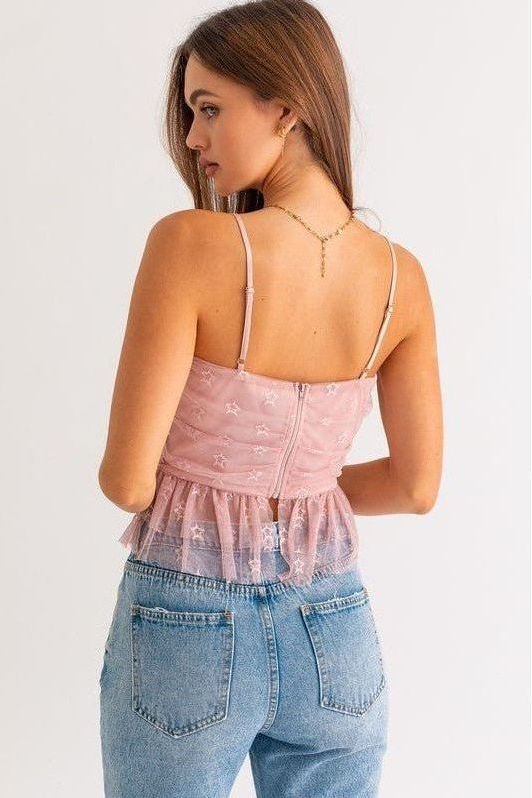 Seeing Stars Babydoll Tank | Swank Boutique