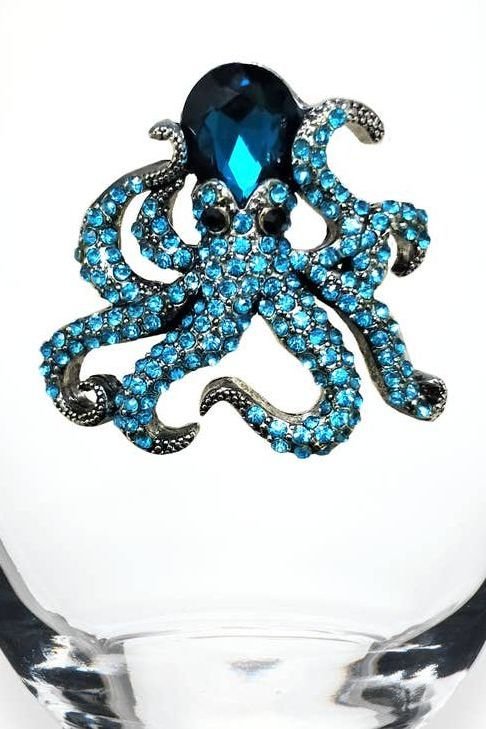 The Octopus Wine Glass | Swank Boutique