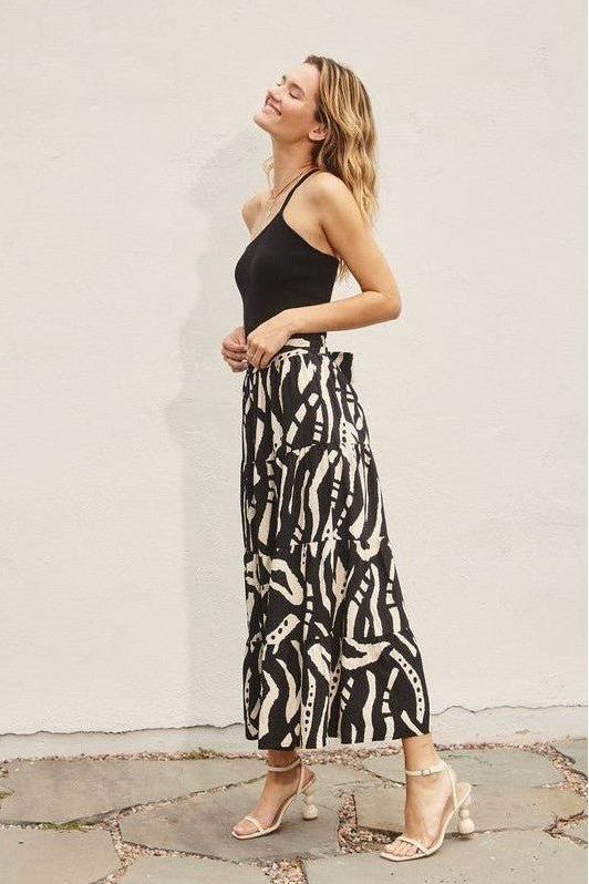 Mariah One Shoulder Knit Tank | Swank Boutique