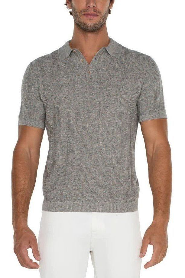 Jacob Short Sleeve Sweater Polo | Swank Boutique