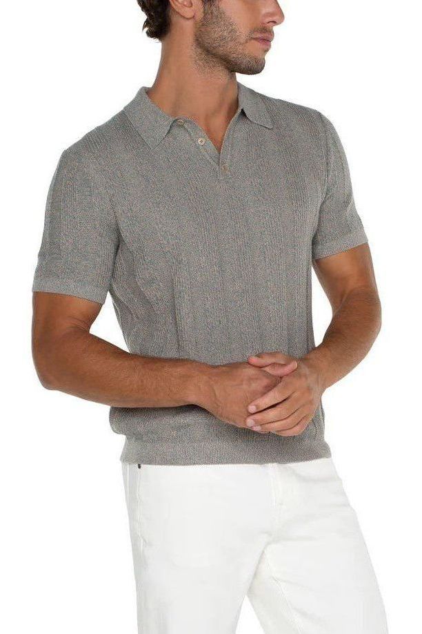 Jacob Short Sleeve Sweater Polo | Swank Boutique