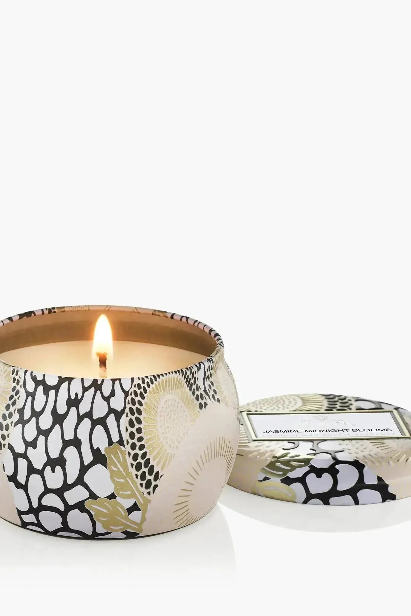 Jasmine Midnight Blooms - Mini Tin Candle | Swank Boutique