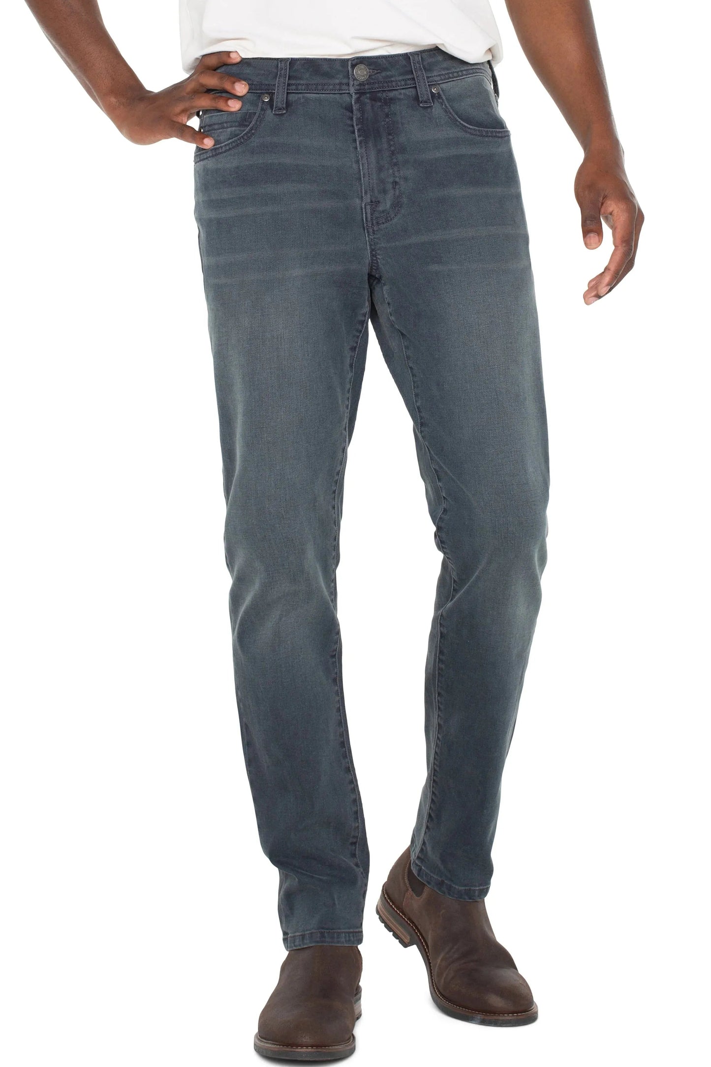 Kingston Modern Straight Denim | Swank Boutique