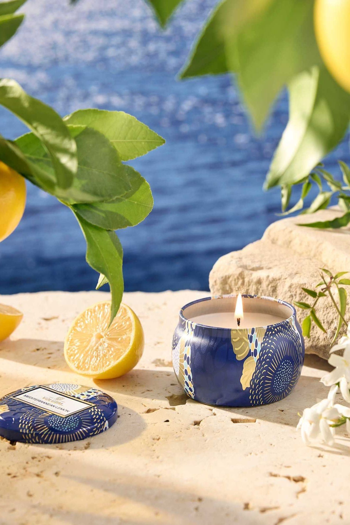 Mediterranean Lemon - Mini Tin Candle | Swank Boutique