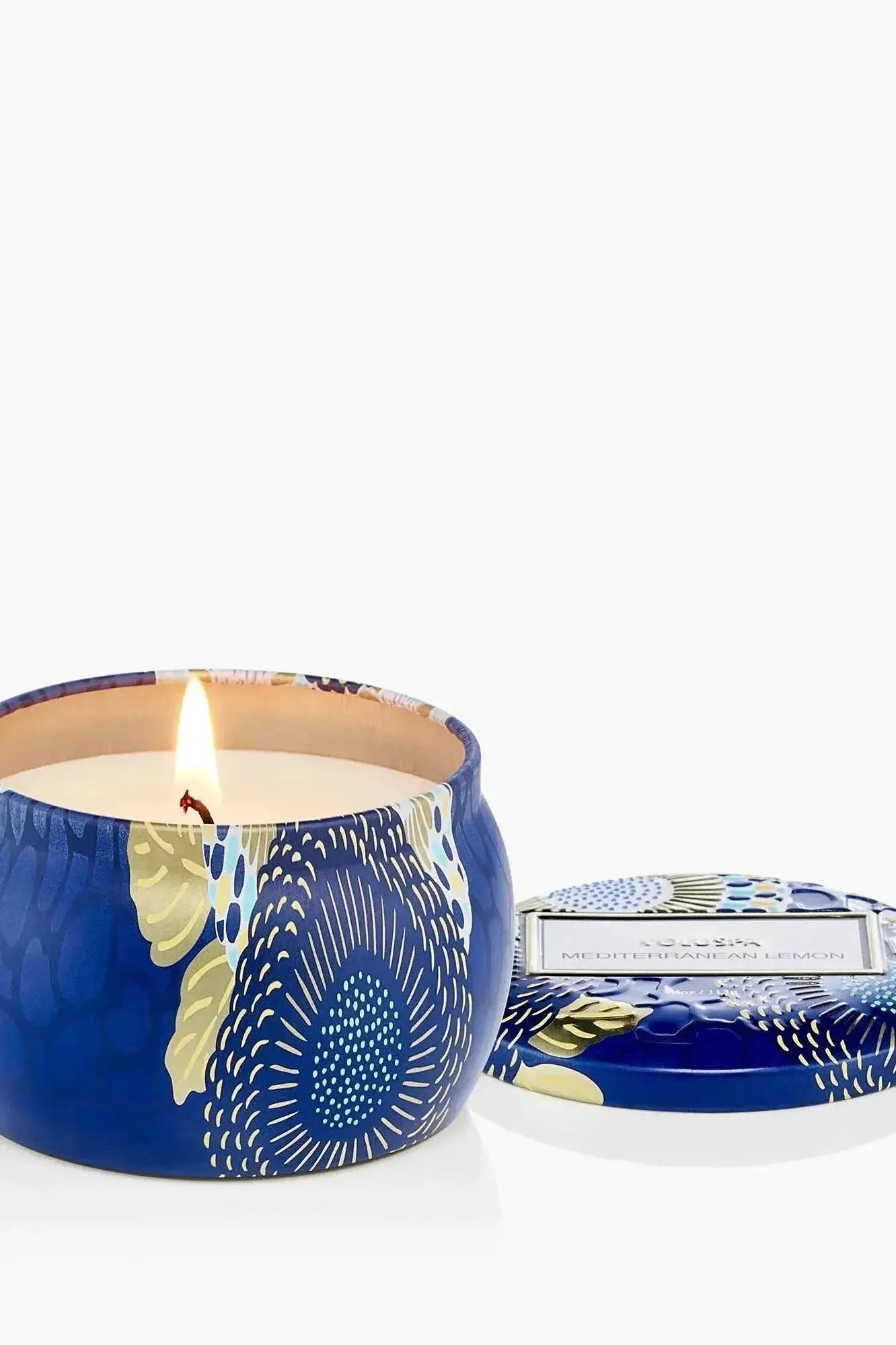 Mediterranean Lemon - Mini Tin Candle | Swank Boutique
