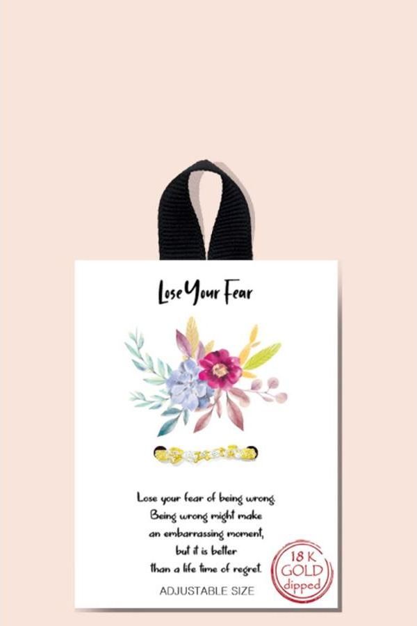 Lose Your Fear Ring | Swank Boutique