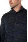 Button Mock Neck Sweater | Swank Boutique