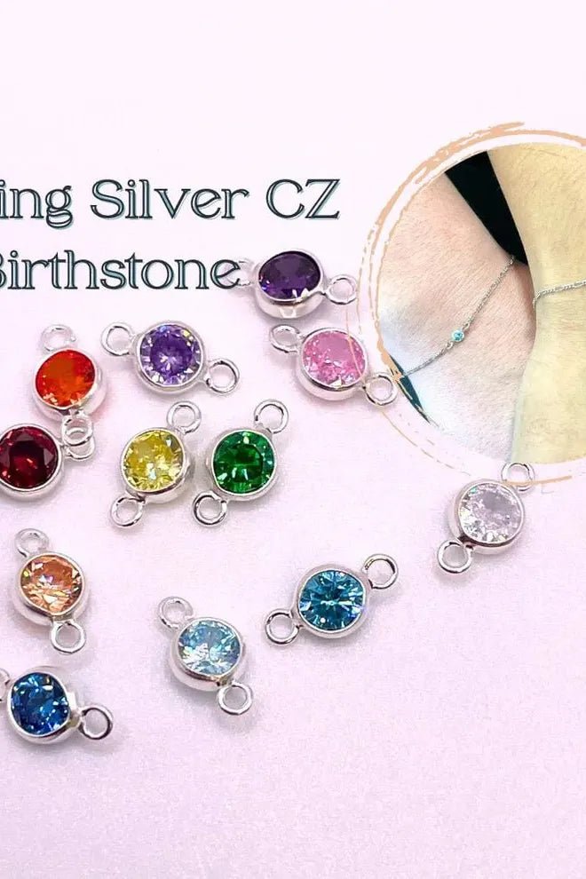 Sterling Silver Birthstone - December | Swank Boutique