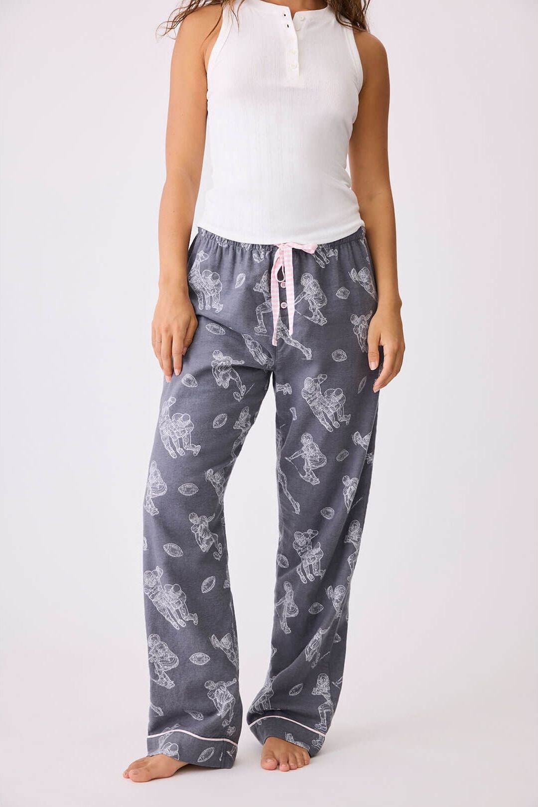 Game Day Flannel Pant | Swank Boutique