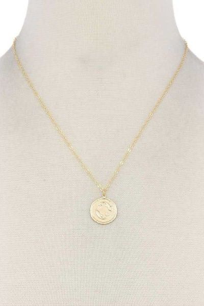 Pisces Circle Necklace