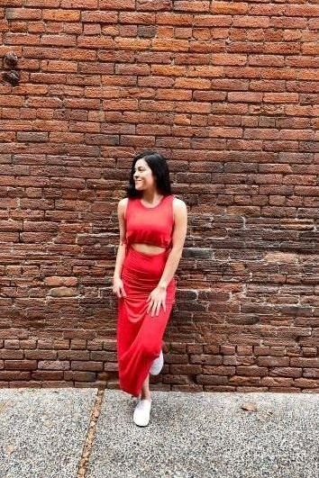 Cut-Out Maxi Dress | Swank Boutique