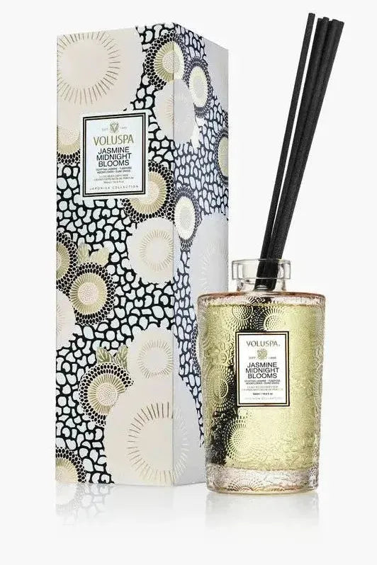 Jasmine Midnight Blooms - Reed Diffuser | Swank Boutique